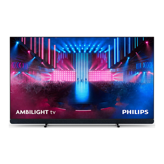 Philips 65OLED909/12 Mode D'emploi