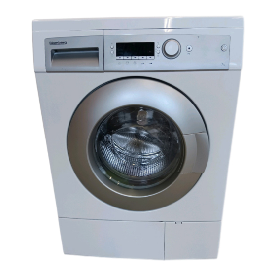 Blomberg WAF7540A Mode D'emploi