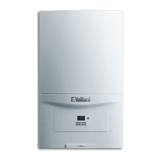 Vaillant ecoTEC pure Notice