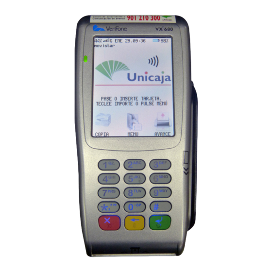 VeriFone VX680 Guide De Démarrage Rapide