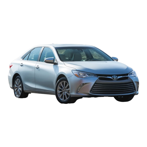 Toyota Camry 2015 Mode D'emploi