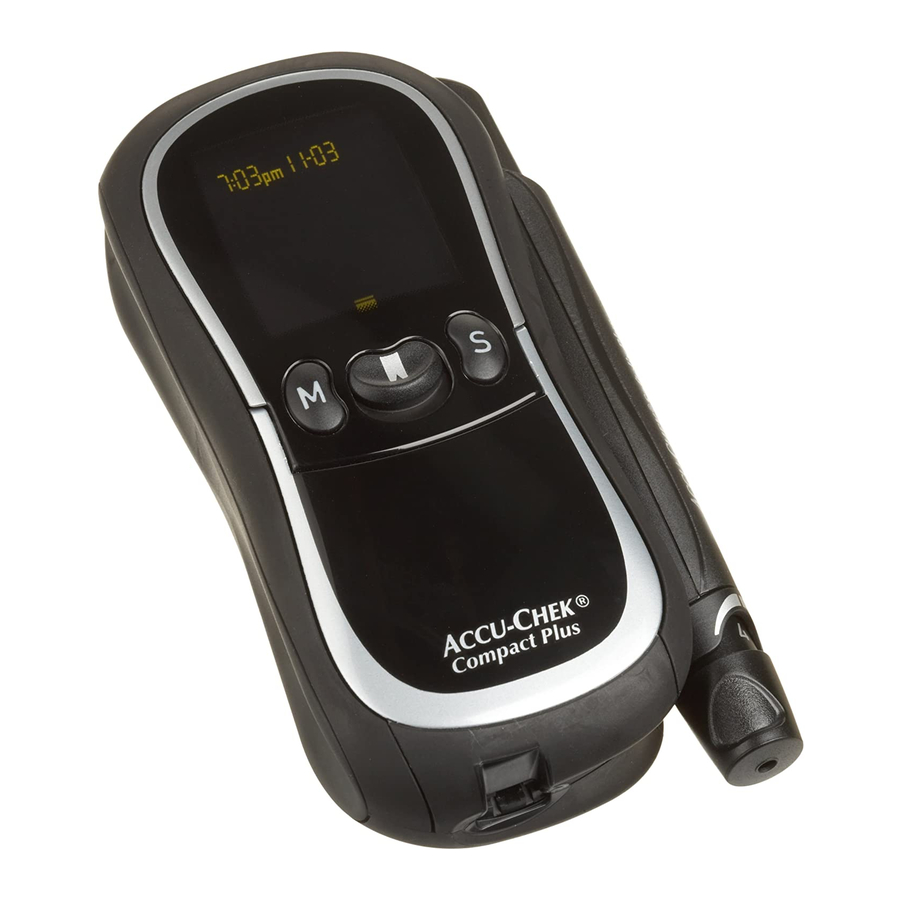 Accu-Chek Compact Plus Mode D'emploi