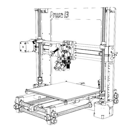 eMotion Tech Prusa i3 Rework Notice De Montage