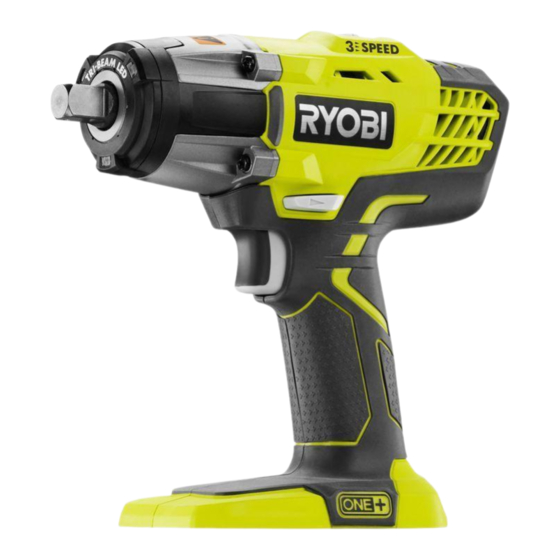 Ryobi P261 ONE+ Manuels