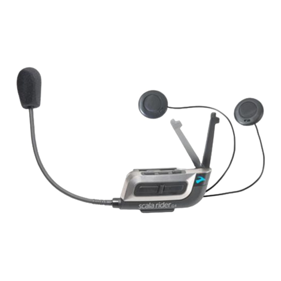 Cardo scala rider G4 PowerSet Guide D'utilisation