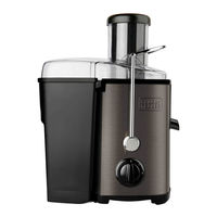 Black & Decker BXJE600E Mode D'emploi