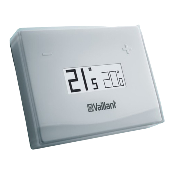 Vaillant eRELAX Notice D'installation Et De Maintenance