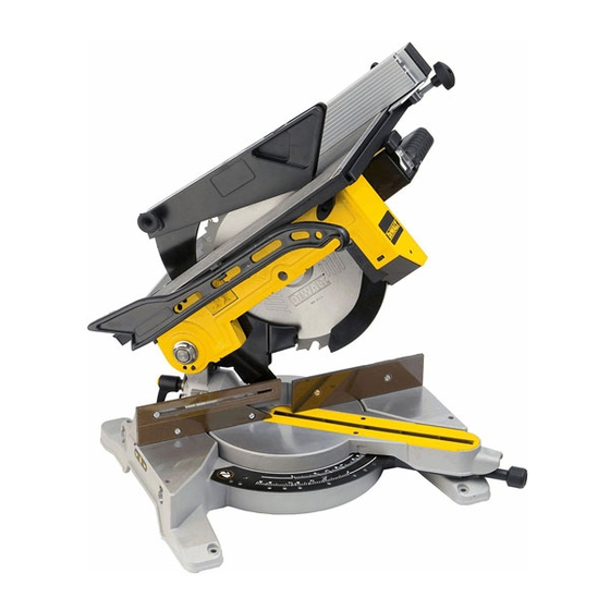 DeWalt DW711 Traduction De La Notice D'instructions Originale