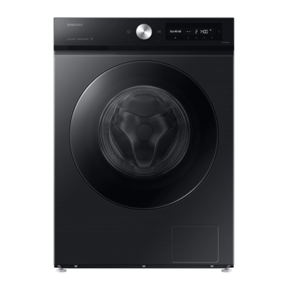 Samsung WW90DB7U94GB Manuel D'utilisation