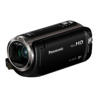 Panasonic HC-W570M Mode D'emploi