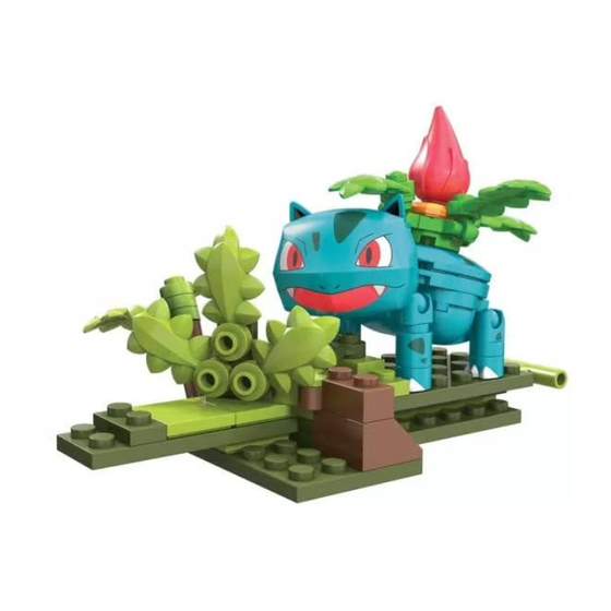 Mega Construx Pokemon Ivysaur Herbizarre Bisaknosp Guide Rapide