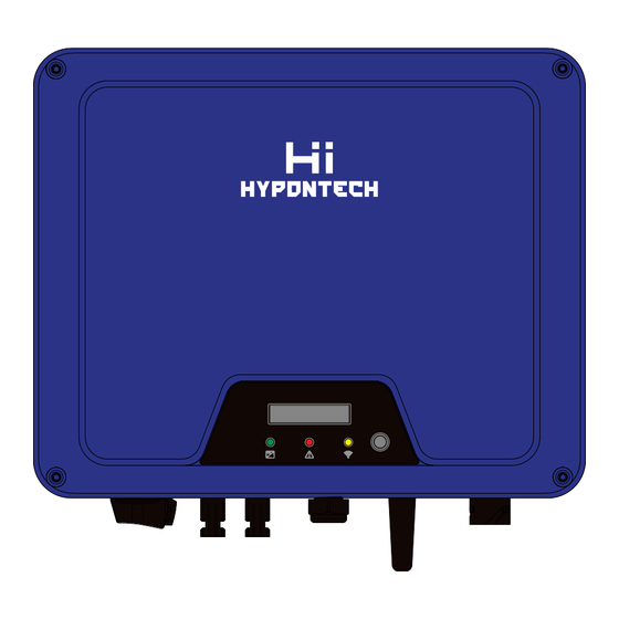 Hypontech HPT Serie Manuel D'utilisation