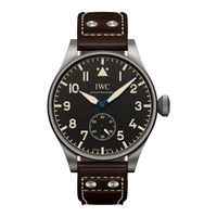 IWC Schaffhausen 5104 Mode D'emploi