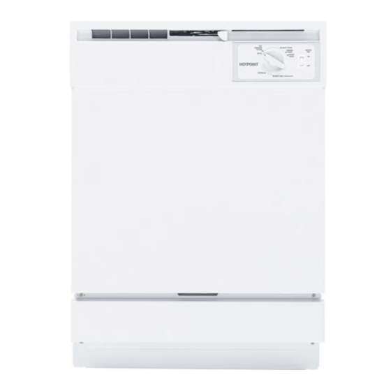 GE Hotpoint HDA2100VWW Manuel D'utilisation
