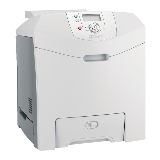 Lexmark C530 Guide Des Menus Et Messages