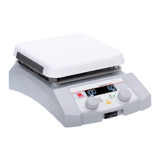OHAUS Guardian 3000 Serie Mode D'emploi