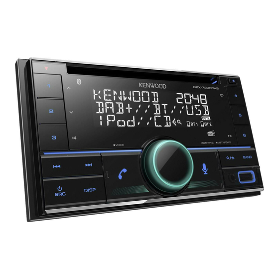 Kenwood DPX-7200DAB Mode D'emploi