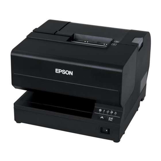 Epson TM-J7200 Manuel D'utilisation