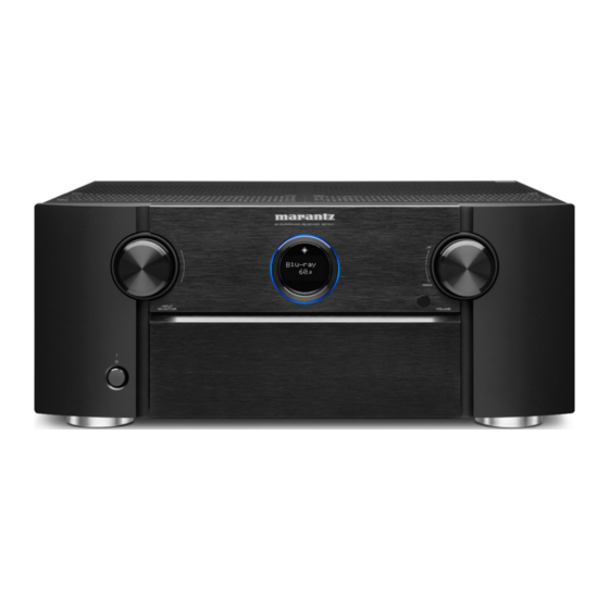 Marantz SR7011 Manuel De L'utilisateur