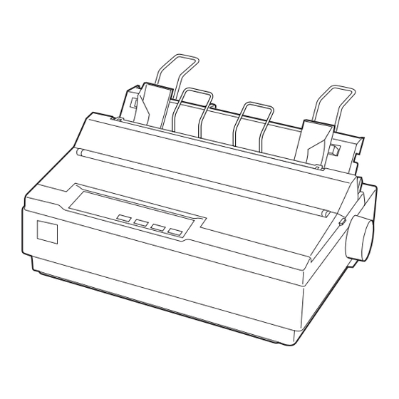 Epson LX-300+II Guide De Référence