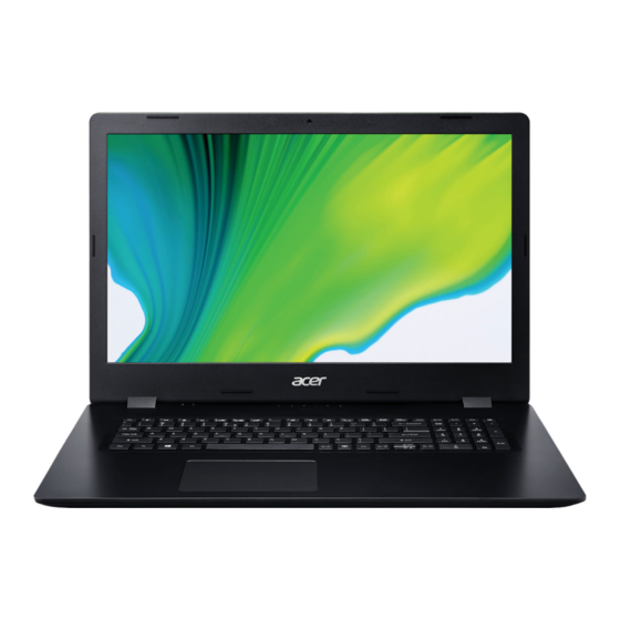 Acer A317-52 Manuel D'utilisation