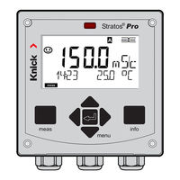 Knick Stratos Pro A4 MSCOND Série Mode D'emploi