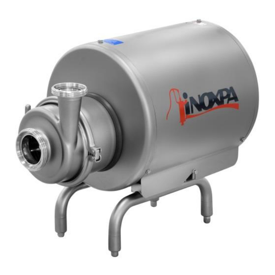 iNOXPA HYGINOX SE Instructions D'installation, De Service Et D'entretien