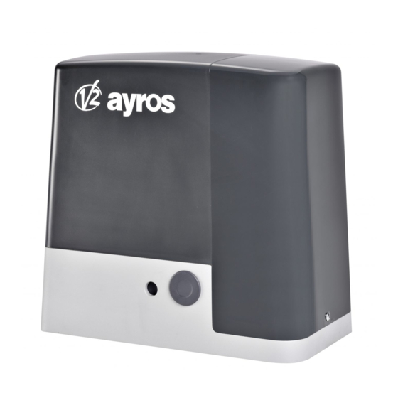 V2 AYROS-230V Mode D'emploi