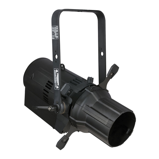 SHOWTEC Performer Profile 600 MKII DDT Manuel
