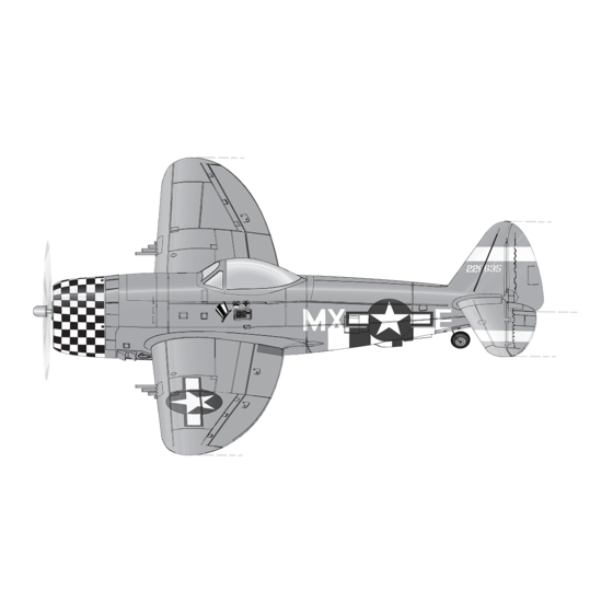 Horizon Hobby E-flite P-47 Thunderbolt Manuel D'utilisation
