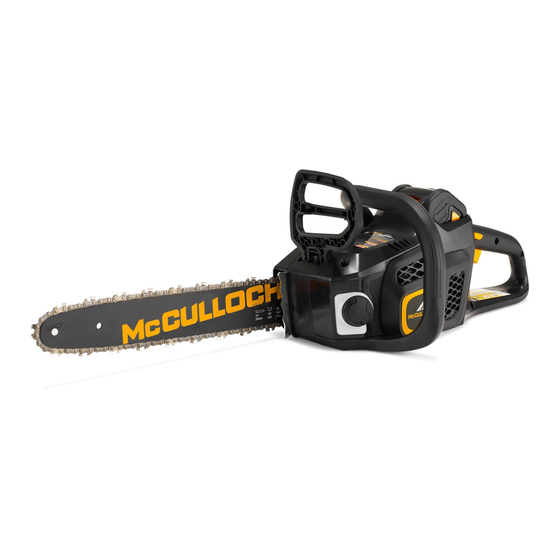 McCulloch Li 40CS Manuel D'utilisation