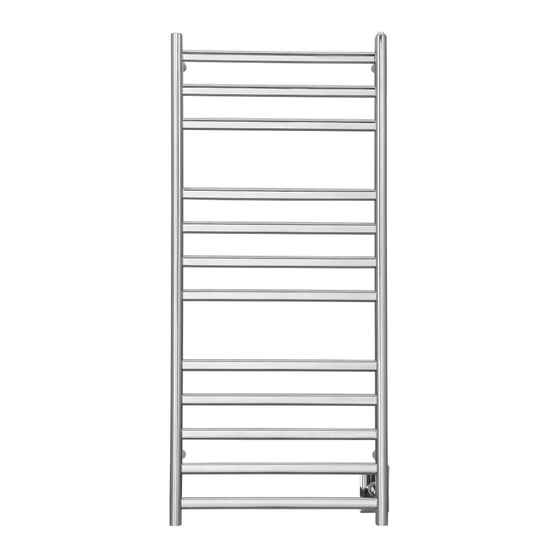 Ancona Prima Dual XL Towel Warmer Manuel D'utilisation Et Instructions D'installation