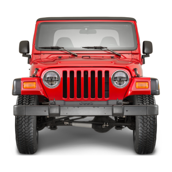 Jeep Wrangler TJ 2005 Manuels