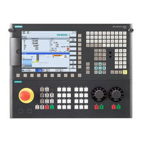 Siemens SINUMERIK 828D Manuel