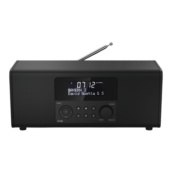 Hama DR1400 Notice D'utilisation