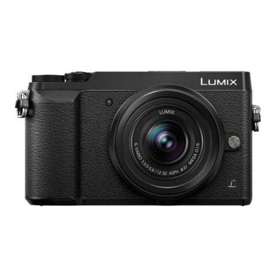 Panasonic LUMIX 4394720 Manuel D'utilisation