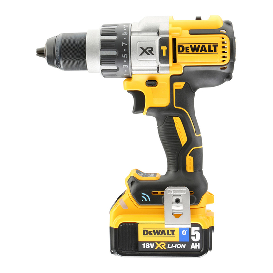DeWalt DCD992 Traduction De La Notice D'instructions Originale