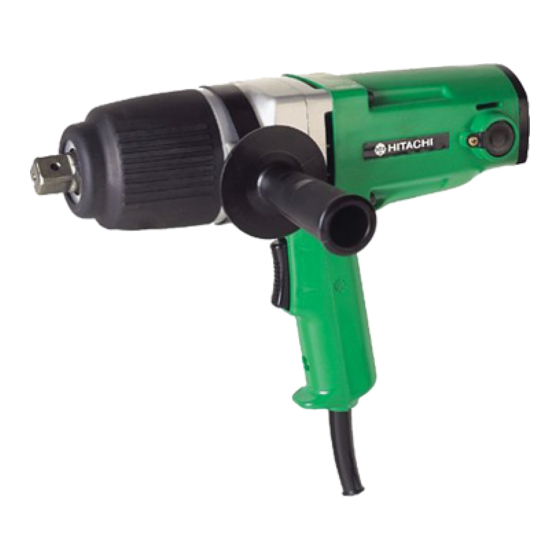 Hitachi WH 14 Mode D'emploi Et Instructions De Securite