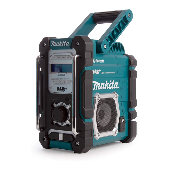 Makita DMR112 Manuels