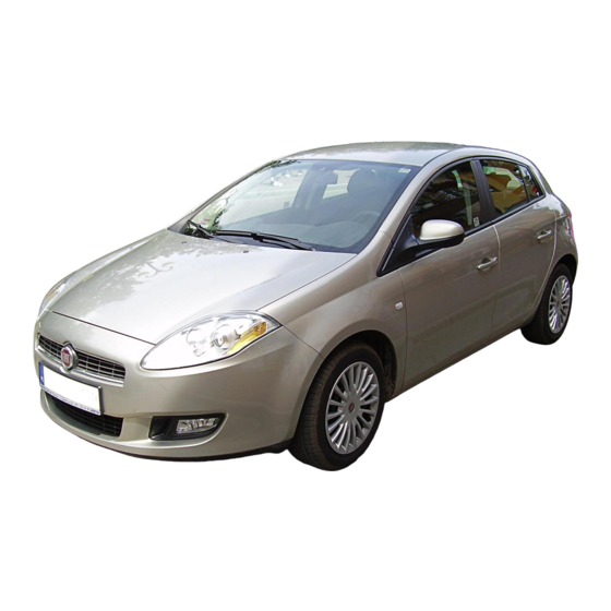 Fiat BRAVO 2007 Manuels