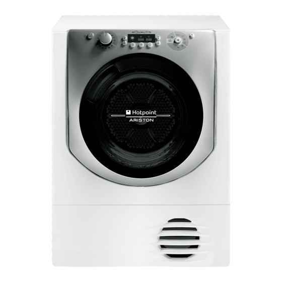 Hotpoint Ariston AQUALTIS AQC8 2F7 Mode D'emploi
