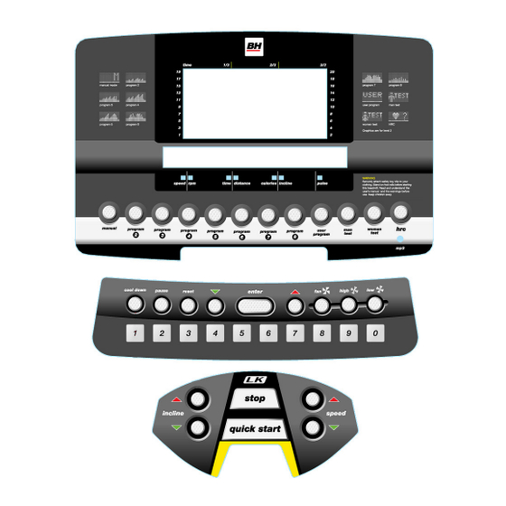 BH FITNESS G550 Mode D'emploi