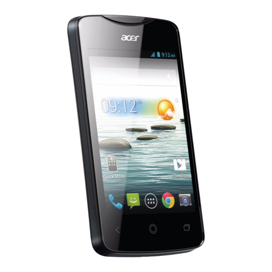 Acer Liquid Z3 Série Manuel De L'utilisateur