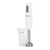 Cuisinart Smart Stick CSB-75C Serie Livret De Directives