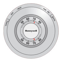 Honeywell The Round T87K Mode D'emploi