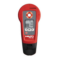 Hilti PS 35 Mode D'emploi