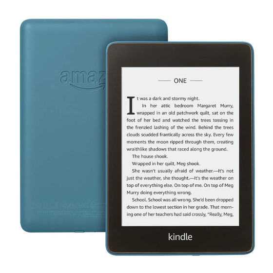 KINDLE PAPERWHITE GUIDE D'UTILISATION Télécharger le Pdf ManualsLib