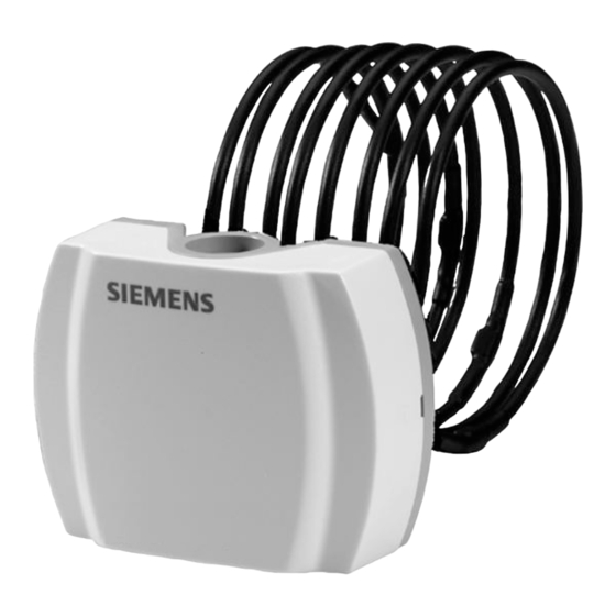 Siemens QAM21 Série Instructions De Montage