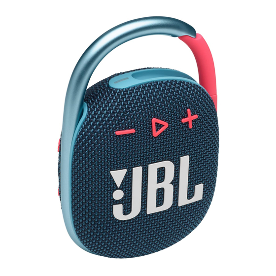 Harman JBL CLIP4BLUP Mode D'emploi