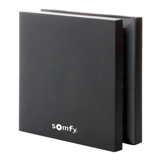 SOMFY Box Manuel D'installation